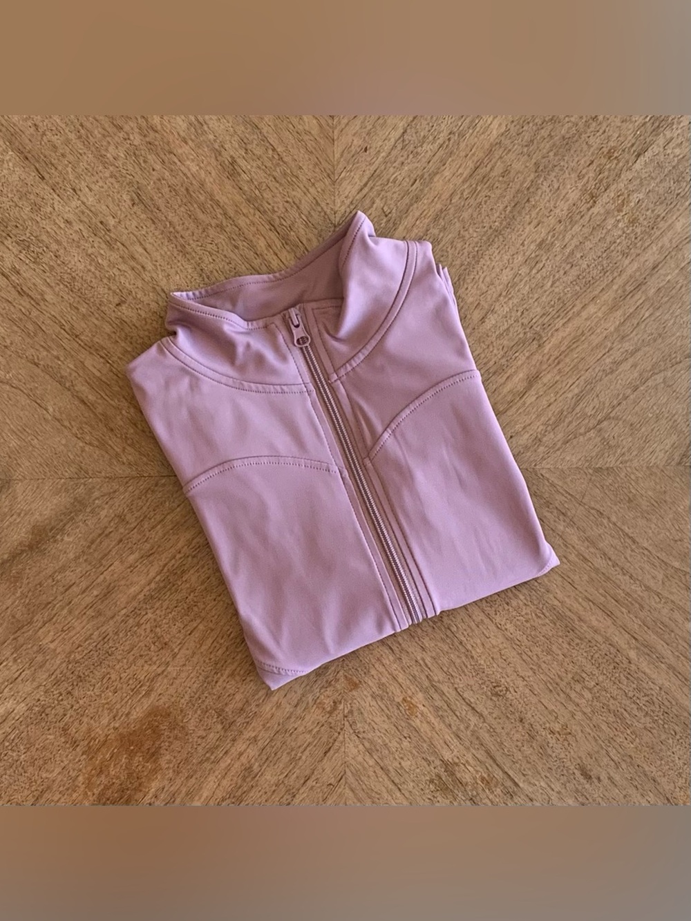 FH Mauve Sculpt Zip Up Jacket